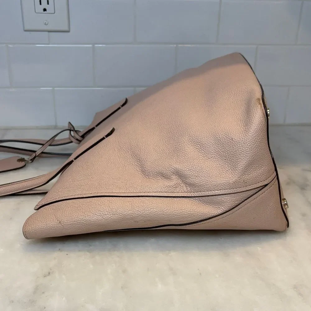 Kate Spade Bag Purse Handbag Leather Tote Bag Pebbled Large Margaux Pocketbook